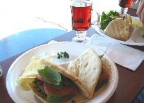 mediterranean burger